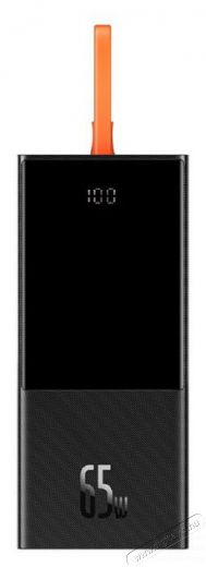 Baseus PPJL000001 20000mAh fekete power bank Mobil / Kommunikáció / Smart - Powerbank / Külső akkumulátor és töltő - 496801