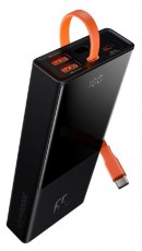 Baseus PPJL000001 20000mAh fekete power bank Mobil / Kommunikáció / Smart - Powerbank / Külső akkumulátor és töltő - 496801