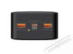 Baseus Bipow PPBD050401 30.000mAh, 20W, fekete (Micro-USB kábel, 25cm) kijelzős power bank Mobil / Kommunikáció / Smart - Powerbank / Külső akkumulátor és töltő - 496882