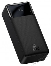 Baseus Bipow PPBD050401 30.000mAh, 20W, fekete (Micro-USB kábel, 25cm) kijelzős power bank Mobil / Kommunikáció / Smart - Powerbank / Külső akkumulátor és töltő - 496882