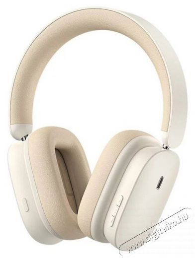 Baseus Bowie H1 ANC Bluetooth fehér fejhallgató Audio-Video / Hifi / Multimédia - Fül és Fejhallgatók - Fejhallgató - 497360