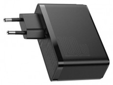 Baseus CCGAN2P-L01 GaN2 Pro 100W 2xUSB/2xUSB C fekete töltő Akkuk és töltők - Li-ion akkumulátor és töltő (gyári) - Töltő / hálózati adapter - 500203