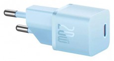 Baseus CCGN050103 Mini GaN5 20W kék hálózati töltő adapter Háztartás / Otthon / Kültér - Világítás / elektromosság - Hálózati elosztó / hosszabbító / adapter - 507866