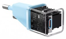 Baseus CCGN050103 Mini GaN5 20W kék hálózati töltő adapter Háztartás / Otthon / Kültér - Világítás / elektromosság - Hálózati elosztó / hosszabbító / adapter - 507866
