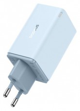 Baseus P10162701313-00 GAN6 Pro 65W kék hálózati gyorstöltő adapter Háztartás / Otthon / Kültér - Világítás / elektromosság - Hálózati elosztó / hosszabbító / adapter - 507868