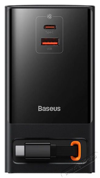 Baseus PSLR000301 PowerCombo 65W fekete h&aacute;l&oacute;zati t&ouml;ltő &eacute;s eloszt&oacute; Tv kieg&eacute;sz&iacute;tők - K&aacute;bel / csatlakoz&oacute; - Csatlakoz&oacute; / eloszt&oacute; / &aacute;talak&iacute;t&oacute; - 507869