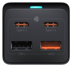 Baseus PSZM000901 GaN3 Pro 65W hálózati töltő Háztartás / Otthon / Kültér - Világítás / elektromosság - Hálózati elosztó / hosszabbító / adapter - 507867