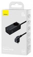 Baseus PSZM000901 GaN3 Pro 65W hálózati töltő Háztartás / Otthon / Kültér - Világítás / elektromosság - Hálózati elosztó / hosszabbító / adapter - 507867
