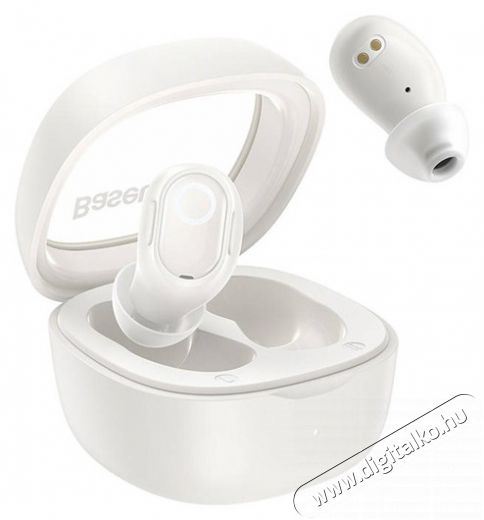 Baseus Bowie WM02 True Wireless Bluetooth fehér fülhallgató Audio-Video / Hifi / Multimédia - Fül és Fejhallgatók - Fülhallgató - 515032