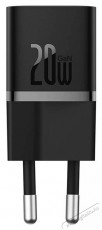 Baseus CCGN050101 GaN5 20W USB/USB C fekete töltő Mobil / Kommunikáció / Smart - Mobiltelefon kiegészítő / tok - Hálózati-, autós töltő - 515843