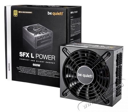 BE QUIET ! SFX-L Power 600W 80+ Gold ventill&aacute;torral dobozos t&aacute;pegys&eacute;g Iroda &eacute;s sz&aacute;m&iacute;t&aacute;stechnika - Egy&eacute;b sz&aacute;m&iacute;t&aacute;stechnikai term&eacute;k - 462891