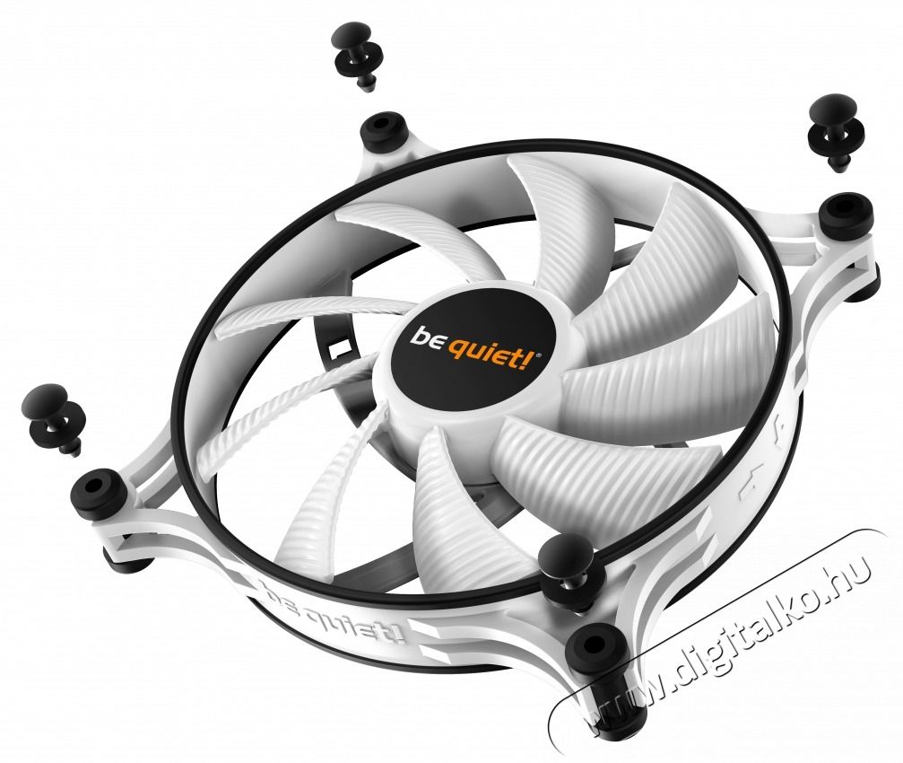 BE QUIET ! SHADOW WINGS 2 140mm feh&eacute;r ventil&aacute;tor Iroda &eacute;s sz&aacute;m&iacute;t&aacute;stechnika - Sz&aacute;m&iacute;t&oacute;g&eacute;p tartoz&eacute;k - Ventil&aacute;tor - 462772