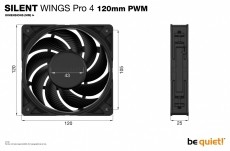 BE QUIET ! SILENT WINGS PRO 4 120mm PWM fekete ventil&aacute;tor Iroda &eacute;s sz&aacute;m&iacute;t&aacute;stechnika - Sz&aacute;m&iacute;t&oacute;g&eacute;p tartoz&eacute;k - Ventil&aacute;tor - 462671