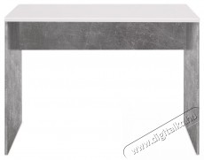 Bega OPTIMUS &iacute;r&oacute;asztal, m&eacute;retei 106x75x75 cm, sz&iacute;ne beton/feh&eacute;r - H&aacute;ztart&aacute;s / Otthon / K&uuml;lt&eacute;r - Egy&eacute;b h&aacute;ztart&aacute;si term&eacute;k - 536089