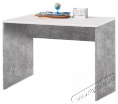 Bega OPTIMUS &iacute;r&oacute;asztal, m&eacute;retei 106x75x75 cm, sz&iacute;ne beton/feh&eacute;r H&aacute;ztart&aacute;s / Otthon / K&uuml;lt&eacute;r - Egy&eacute;b h&aacute;ztart&aacute;si term&eacute;k - 536089