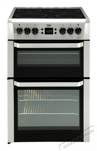 Beko BDVC667X tűzhely Konyhai termékek - Sütő-főzőlap, tűzhely (szabadonálló) - Elektromos tűzhely (szabadonálló) - 303239