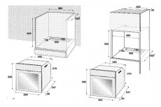 Beko BIM25400XPS elektromos sütő Konyhai termékek - Sütő-főzőlap, tűzhely (beépíthető) - Sütő (beépíthető) - 303224