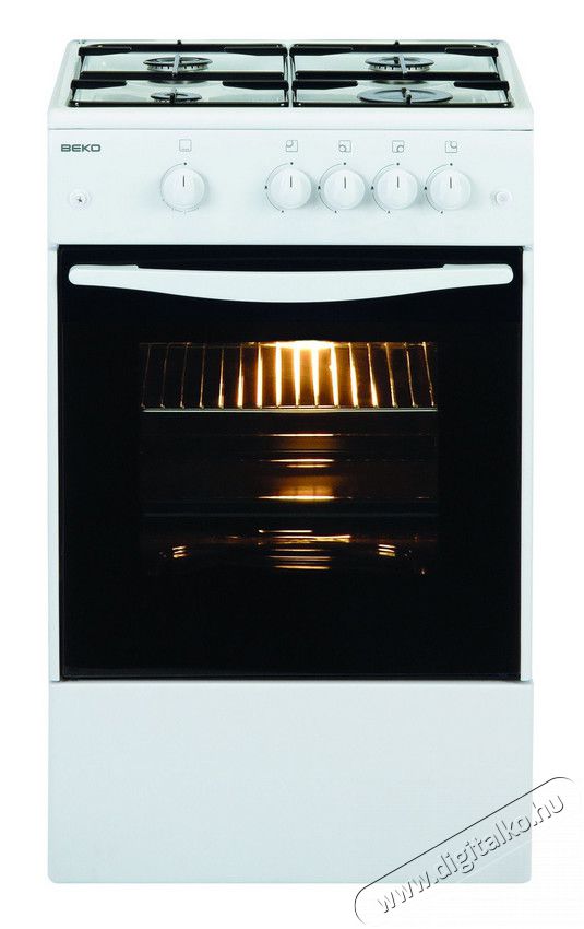 Beko CSG-52000 FXN ATO gáztűzhely Konyhai termékek - Sütő-főzőlap, tűzhely (szabadonálló) - Gáztűzhely (szabadonálló) - 284091