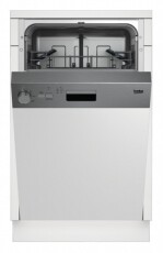 Beko DSS05010X mosogatógép Konyhai termékek - Mosogatógép - Keskeny (45cm-ig) beépíthető mosogatógép - 306413