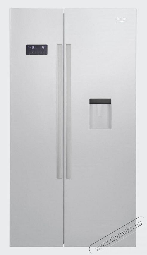 Beko GN-163220S hűtőszekrény Konyhai termékek - Hűtő, fagyasztó (szabadonálló) - Amerikai típusú Side By Side hűtő - 284076