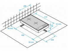 Beko HDMC32400TX elektromos főzőlap Konyhai termékek - Sütő-főzőlap, tűzhely (beépíthető) - Elektromos főzőlap (beépíthető) - 303234