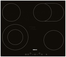 Beko HIC-64403 T elektromos főzőlap Konyhai termékek - Sütő-főzőlap, tűzhely (beépíthető) - Elektromos főzőlap (beépíthető) - 284103