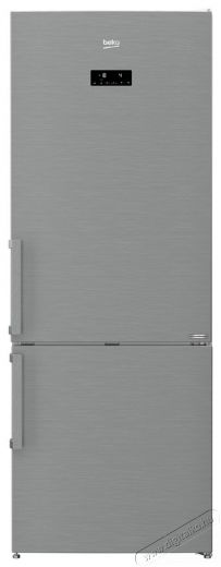 Beko RCNE520E41ZX alulfagyasztós hűtőszekrény Konyhai termékek - Hűtő, fagyasztó (szabadonálló) - Alulfagyasztós kombinált hűtő - 353733