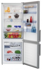 Beko RCNE520E41ZX alulfagyasztós hűtőszekrény Konyhai termékek - Hűtő, fagyasztó (szabadonálló) - Alulfagyasztós kombinált hűtő - 353733
