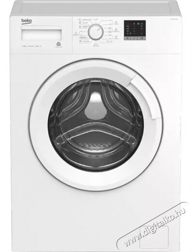 Beko WUE6511XWW Mosógép Háztartás / Otthon / Kültér - Mosógép / szárítógép - Elöltöltős keskeny (45cm-ig) mosógép - 362624