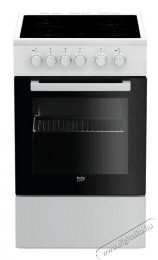 Beko FSM57000GW elektromos tűzhely Konyhai termékek - Sütő-főzőlap, tűzhely (szabadonálló) - Elektromos tűzhely (szabadonálló) - 345487