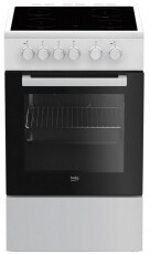 Beko FSS57000GW Kerámialapos tűzhely Konyhai termékek - Sütő-főzőlap, tűzhely (szabadonálló) - Elektromos tűzhely (szabadonálló) - 362635