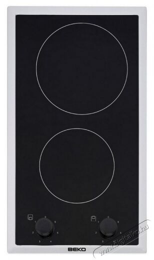 Beko HDMC32200X főzőlap Konyhai termékek - Sütő-főzőlap, tűzhely (beépíthető) - Elektromos főzőlap (beépíthető) - 310457