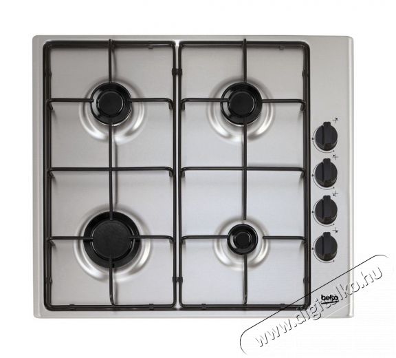Beko HIZG64120SX gázfőzőlap Konyhai termékek - Sütő-főzőlap, tűzhely (beépíthető) - Gázfőzőlap (beépíthető) - 303229