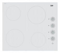 Beko HIC 64100 W elektromos főzőlap Konyhai termékek - Sütő-főzőlap, tűzhely (beépíthető) - Elektromos főzőlap (beépíthető) - 339253