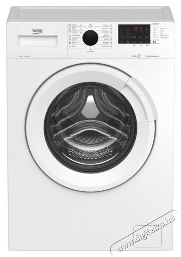 Beko WUE-8622 XW elöltöltős mosógép Háztartás / Otthon / Kültér - Mosógép / szárítógép - Elöltöltős normál (60cm-ig) mosógép - 365001