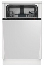 Beko DIS26021 beépíthető mosogatógép Konyhai termékek - Mosogatógép - Keskeny (45cm-ig) beépíthető mosogatógép - 349972