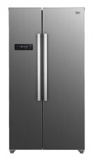 Beko GNO5221XP Side by side hűtőszekrény Konyhai termékek - Hűtő, fagyasztó (szabadonálló) - Amerikai típusú Side By Side hűtő - 360655