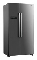 Beko GNO5221XP Side by side hűtőszekrény Konyhai termékek - Hűtő, fagyasztó (szabadonálló) - Amerikai típusú Side By Side hűtő - 360655