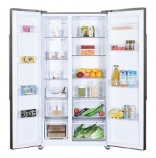 Beko GNO5221XP Side by side hűtőszekrény Konyhai termékek - Hűtő, fagyasztó (szabadonálló) - Amerikai típusú Side By Side hűtő - 360655