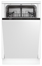 Beko DIS15010 mosogatógép Konyhai termékek - Mosogatógép - Keskeny (45cm-ig) beépíthető mosogatógép - 306412