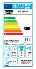 Beko DS8133G kondenzációs szárítógép Háztartás / Otthon / Kültér - Mosógép / szárítógép - Szárítógép - 360653