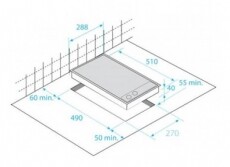Beko HDCC32200X elektromos főzőlap Konyhai termékek - Sütő-főzőlap, tűzhely (beépíthető) - Elektromos főzőlap (beépíthető) - 303233