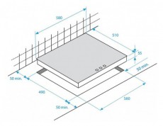 Beko HIC64403T elektromos főzőlap Konyhai termékek - Sütő-főzőlap, tűzhely (beépíthető) - Elektromos főzőlap (beépíthető) - 303227
