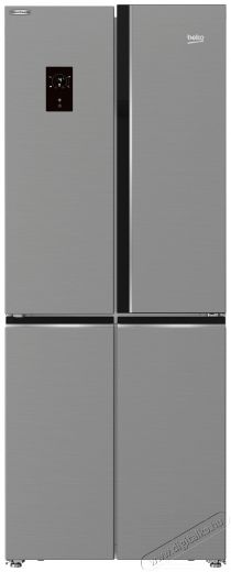 Beko GNE-480E30 ZXPN HŰTŐ SIDE BY SIDE Konyhai termékek - Hűtő, fagyasztó (szabadonálló) - Amerikai típusú Side By Side hűtő - 372689