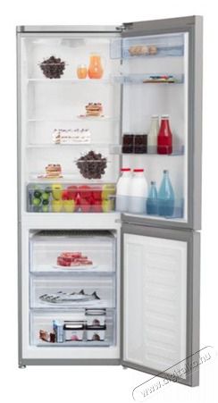 Beko RCSA330K30XPN HŰTŐ ALULFAGYASZTÓS Konyhai termékek - Hűtő, fagyasztó (szabadonálló) - Alulfagyasztós kombinált hűtő