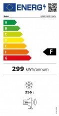 Beko RFNE-290E33 WN FAGYASZTÓSZEKRÉNY Konyhai termékek - Hűtő, fagyasztó (szabadonálló) - Fagyasztószekrény - 372852