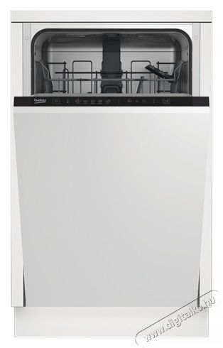 Beko DIS35020 MOSOGATÓGÉP BEÉPÍTHETŐ 10 TERÍTÉK KESKENY Konyhai termékek - Mosogatógép - Keskeny (45cm-ig) beépíthető mosogatógép - 373312