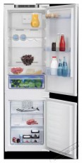 Beko BCNA-275E31 SN beépíthető alulfagyasztós kombinált hűtő Konyhai termékek - Hűtő, fagyasztó (beépíthető) - Alulfagyasztós kombinált hűtő - 373453