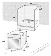 Beko BIR-25400 XPS beépíthető sütő Konyhai termékek - Sütő-főzőlap, tűzhely (beépíthető) - Sütő (beépíthető) - 373454