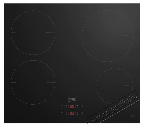 Beko HII-64400 MT beépíthető indukciós főzőlap Konyhai termékek - Sütő-főzőlap, tűzhely (beépíthető) - Indukciós főzőlap (beépíthető) - 373476